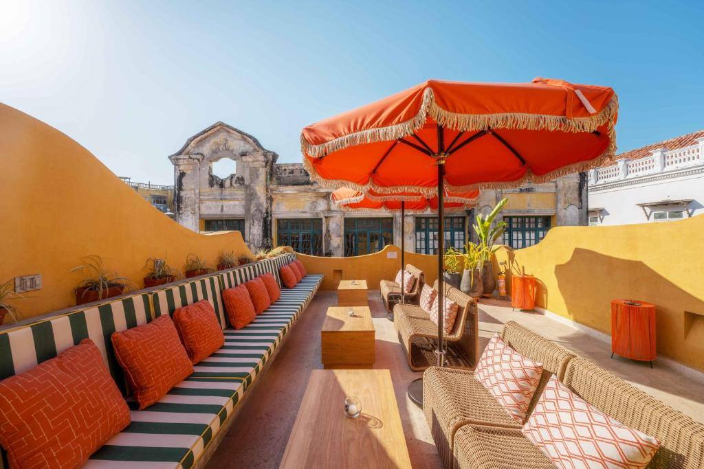 Casa Carolina Luxury Wellness Hotel: Balcony/terrace