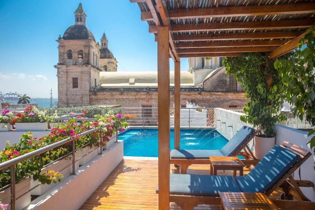 Casa Claver Loft Boutique Hotel: Balcony/terrace