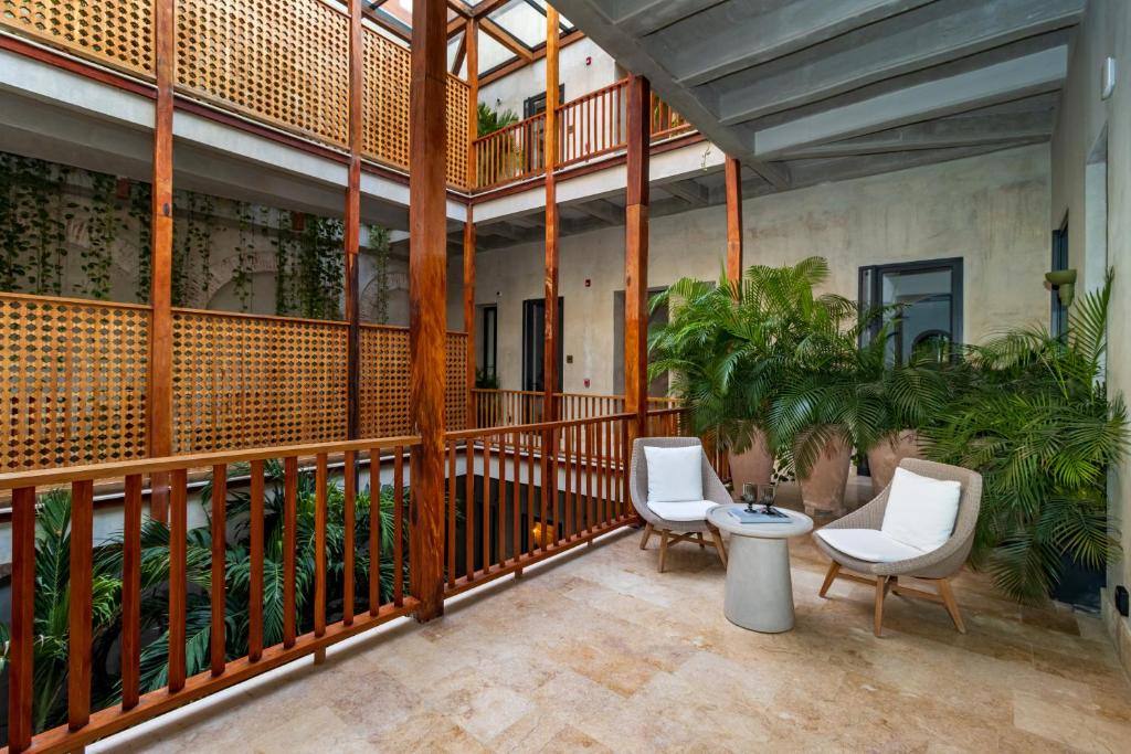 Cinco Quintas Hotel Boutique By Soho: Balcony/terrace
