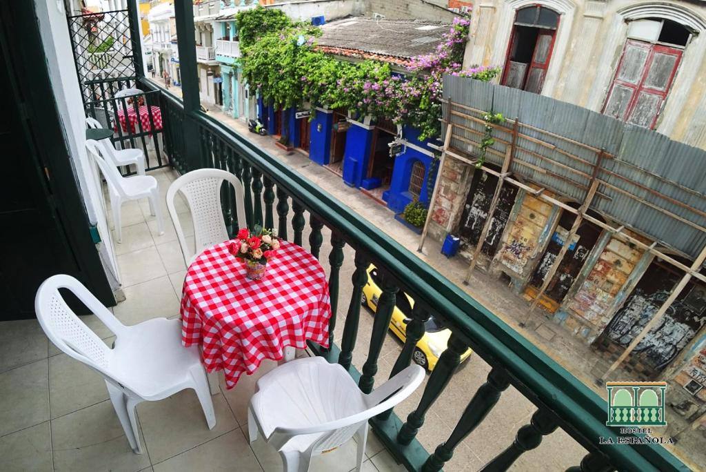 Getsemani Hostal: Balcony/terrace