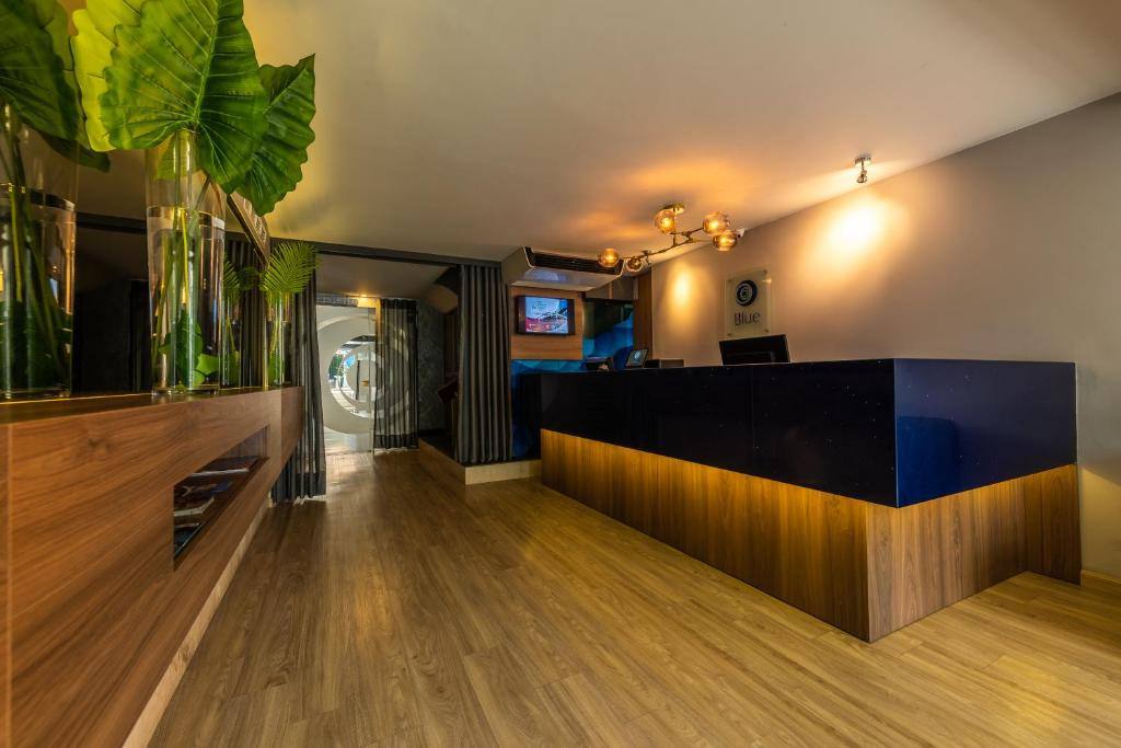Hotel Blue Concept: Entrance