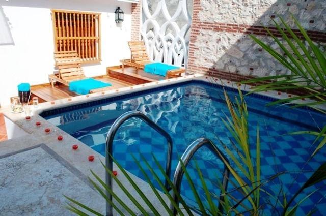 Hotel Boutique las Carretas: Swimming pool