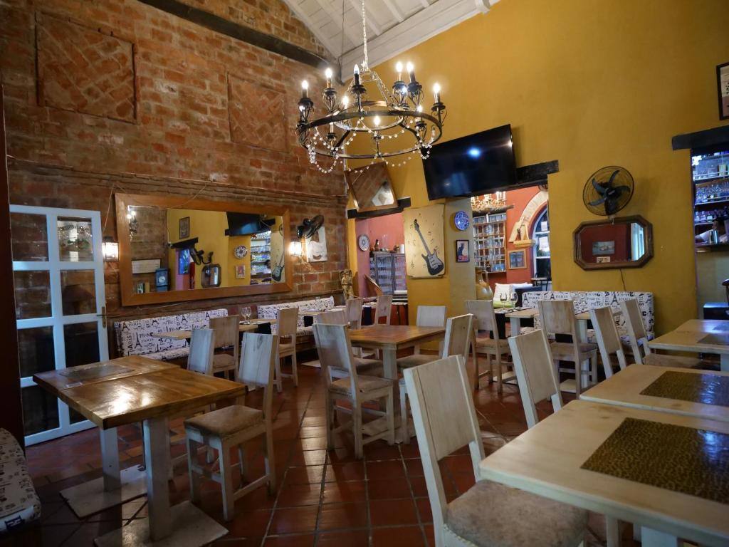 Hotel Casa de las Palmas: Restaurant