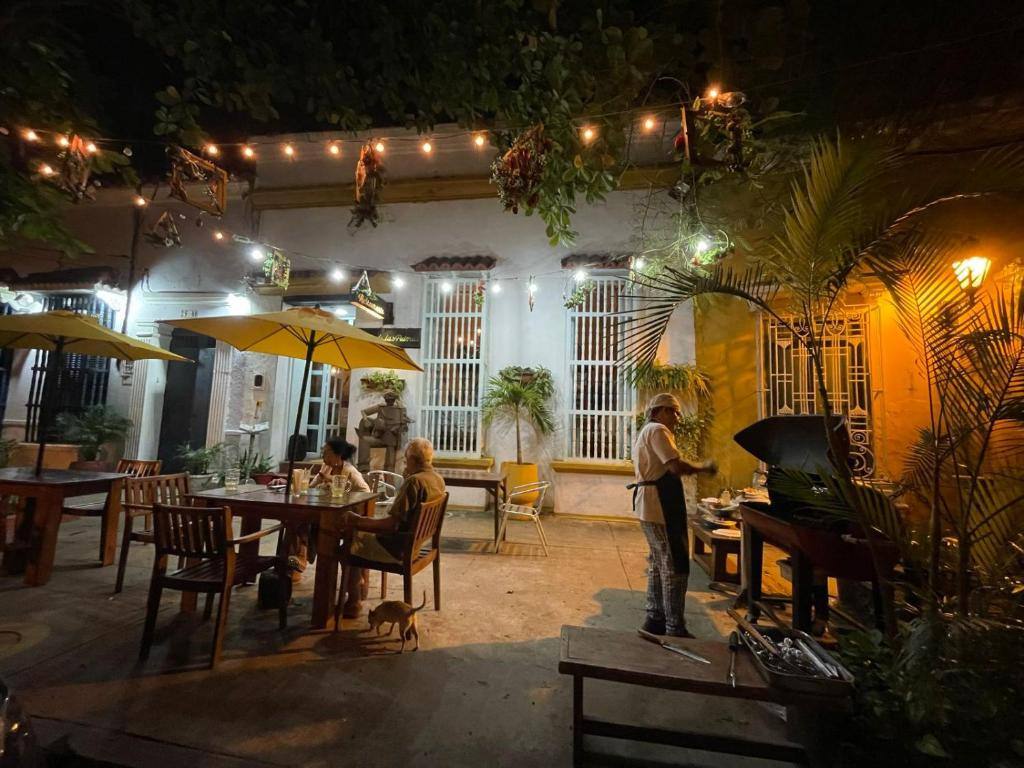 Hotel Casa de las Palmas: Restaurant