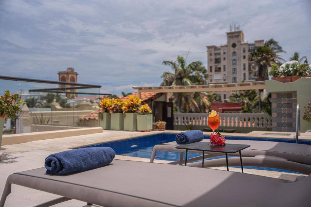 Hotel Casa La Fe: Property views