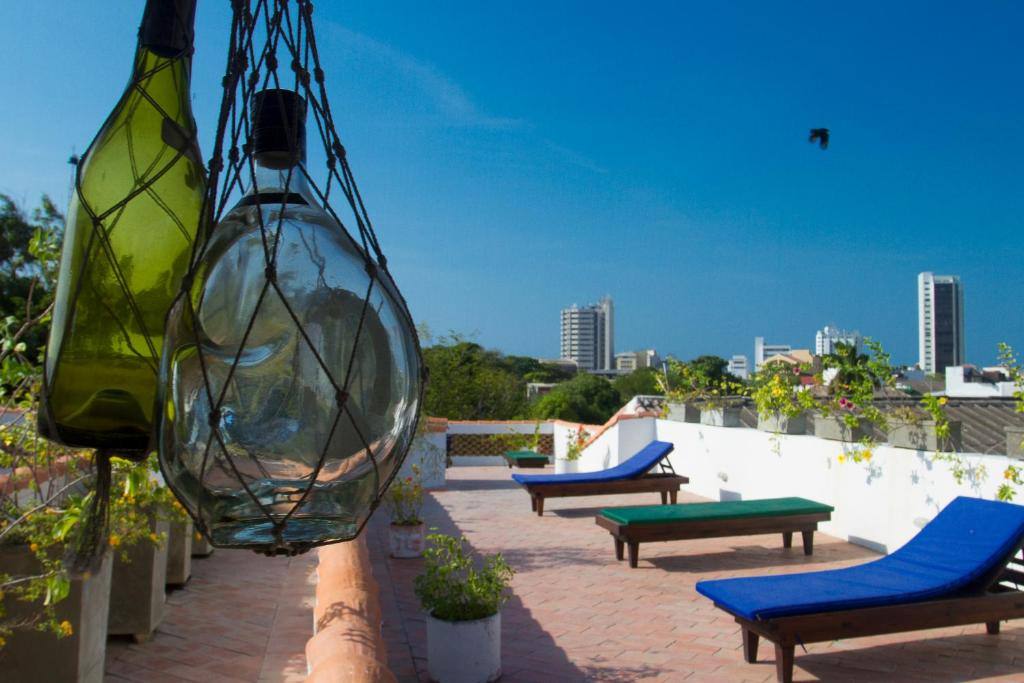 Hotel Casa Pizarro: Balcony/terrace