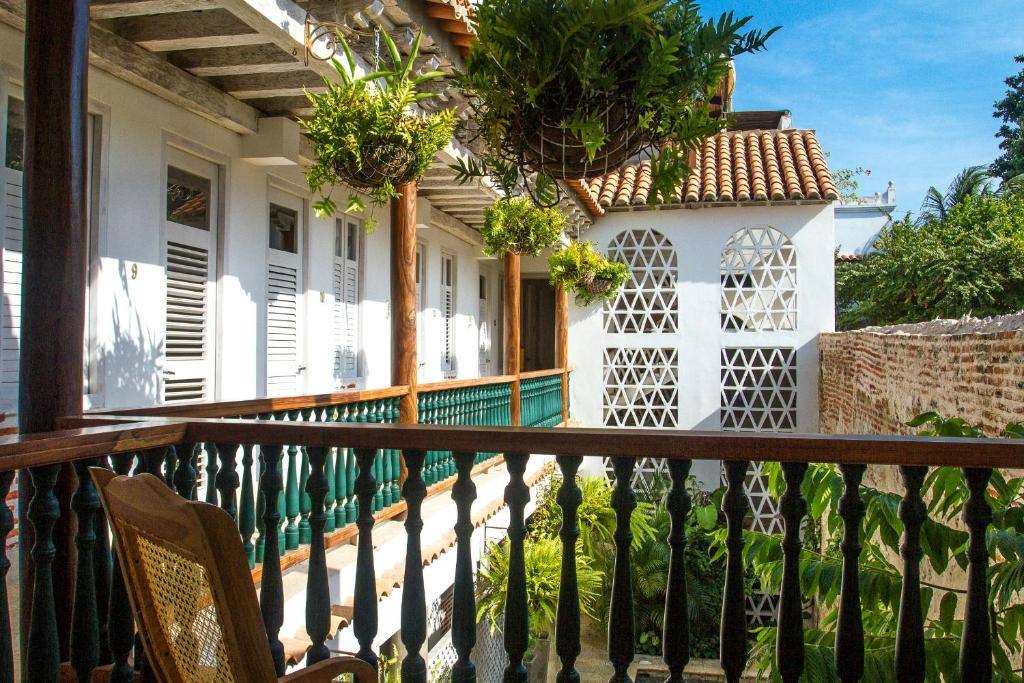 Hotel Casa Pizarro: Balcony/terrace