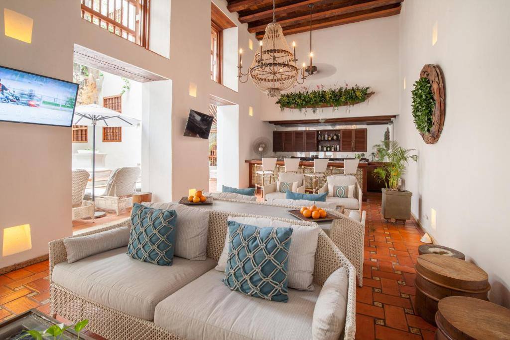 Hotel Casa San Agustin: Bar/lounge