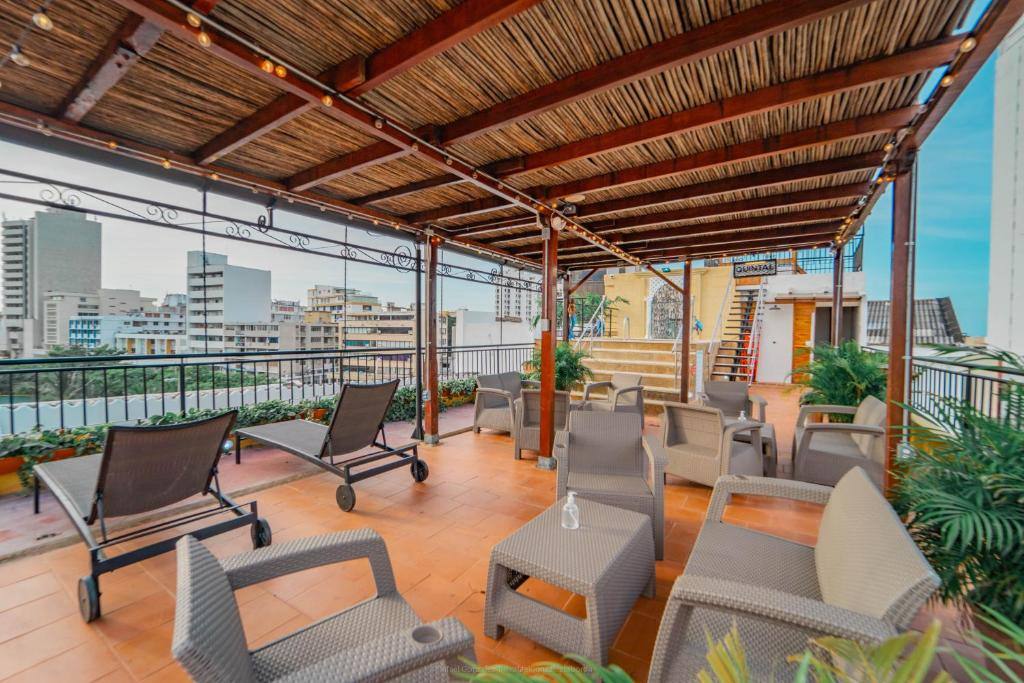 Hotel Casa Tere: Balcony/terrace