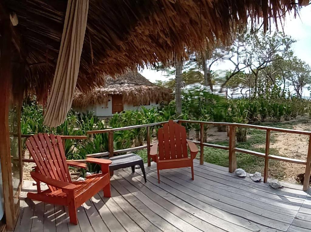 Hotel Isla del Pirata: Balcony/terrace