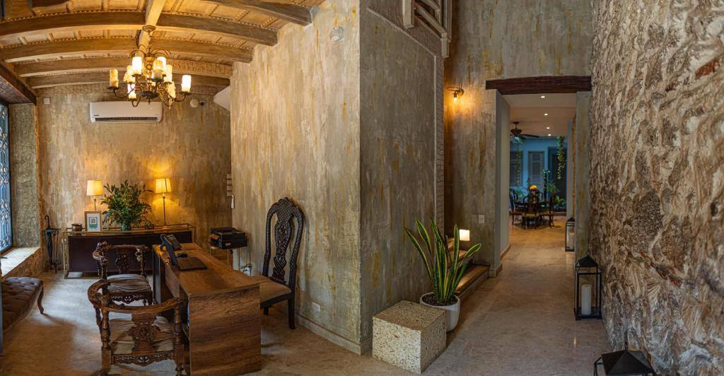 Hotel Monaguillo de Getsemani: Lobby