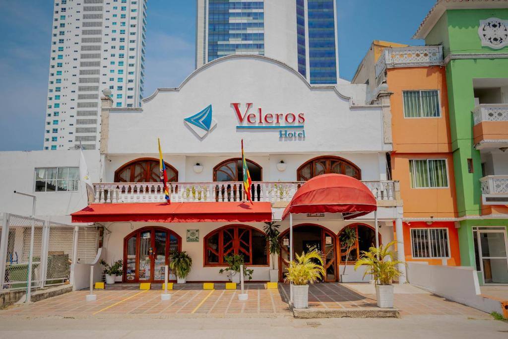 Hotel Veleros: Entrance