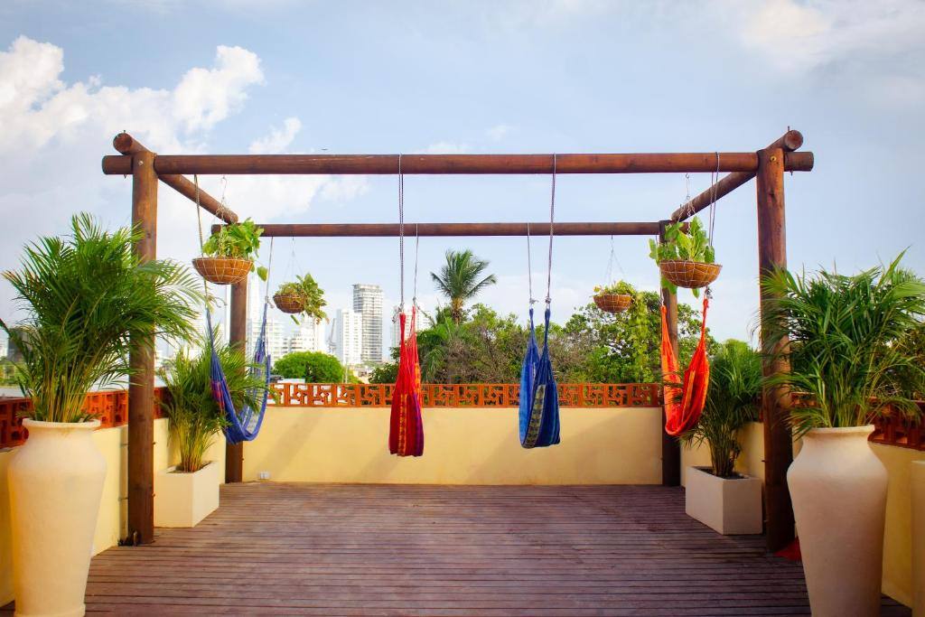Masaya Cartagena: Balcony/terrace