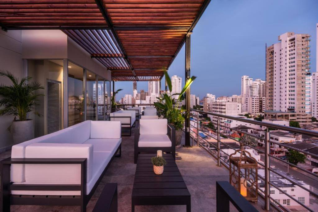 OZ Luxury Hotel Cartagena: Balcony/terrace