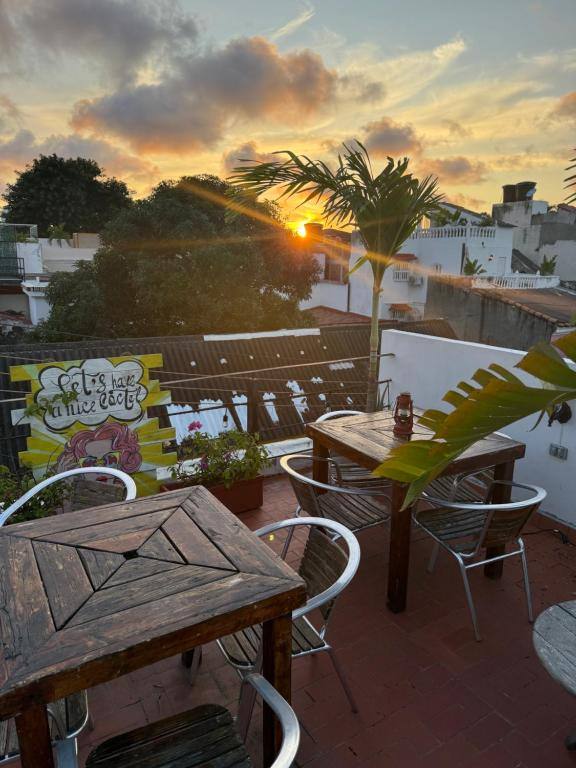 Pachamama Hostel Cartagena: Balcony/terrace