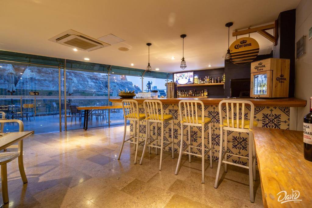 San Lazaro Art Hotel: Restaurant