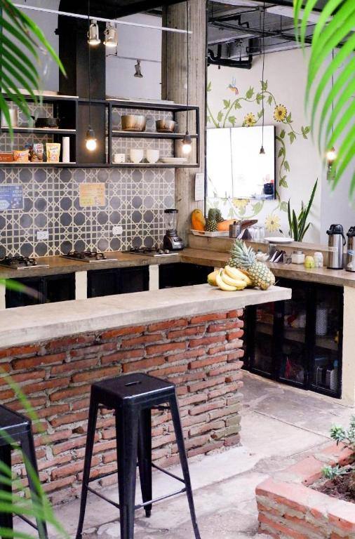 Santuario Getsemaní Hostel: On-site dining