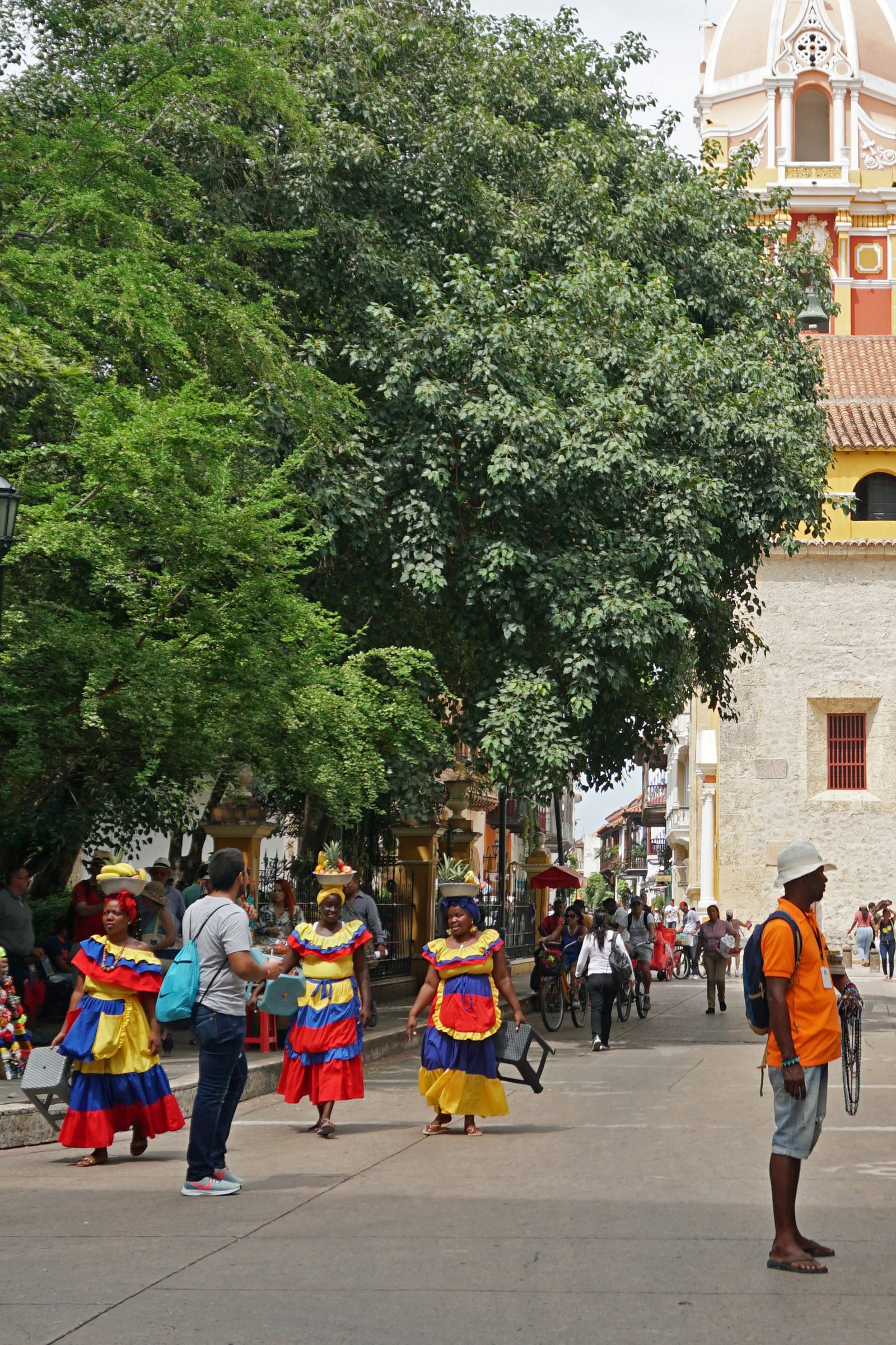Palenqueras in Cartagena