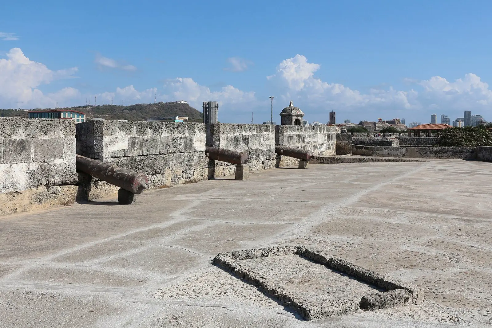 Cartagena's city walls